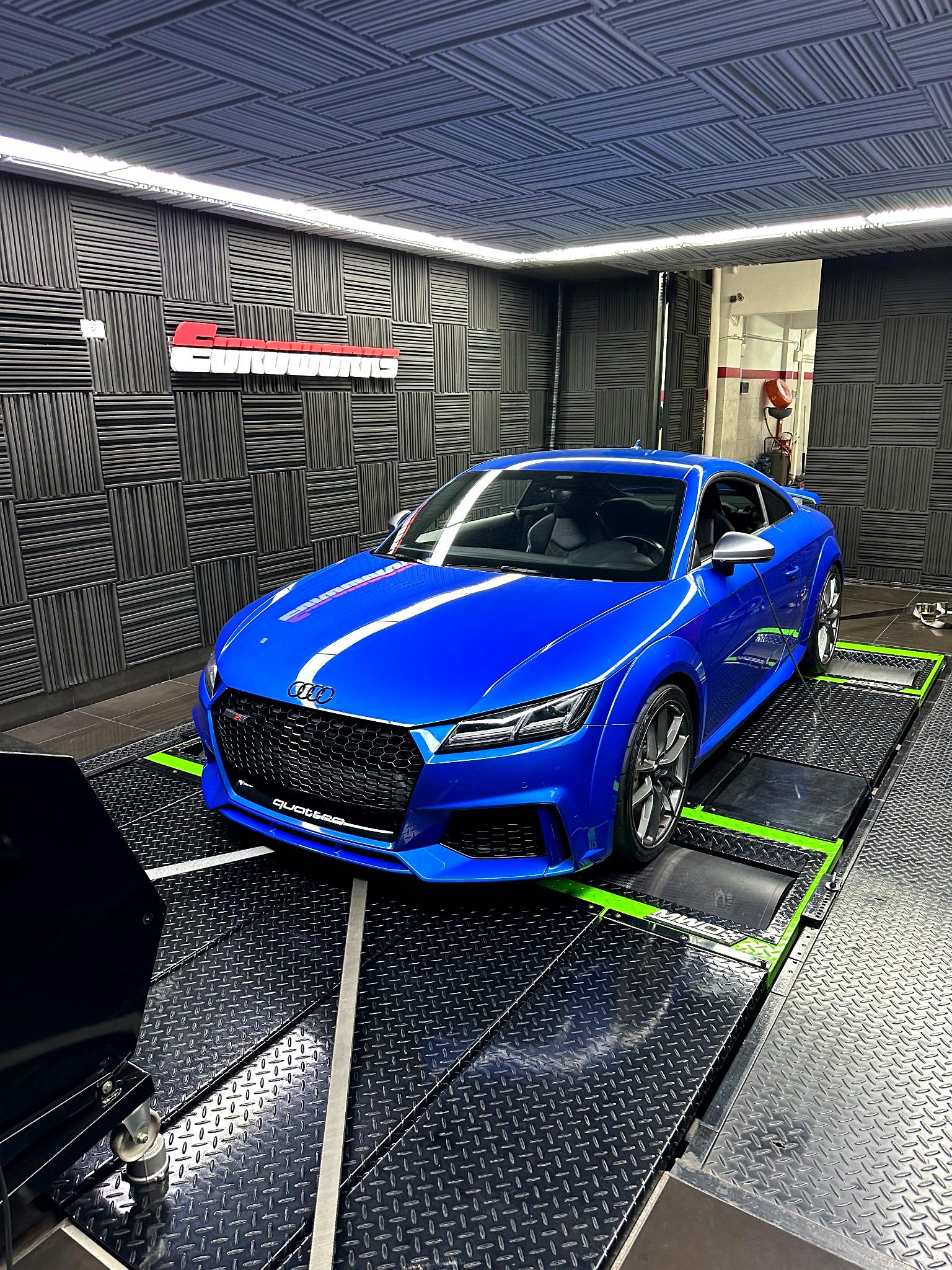 Audi TTRS 8S Daza Dyno Test Euroworks Buenos Aires